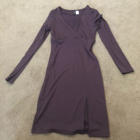 H&M | Lilac Slit Leg Dress 🍬 - Picture 1 of 7